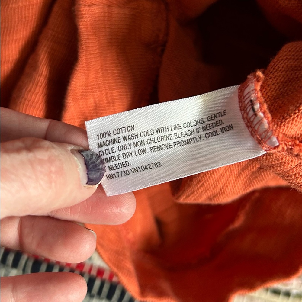 Universal Thread Burnt Orange Lounge Tee and Shorts Set M/S - Picture 6 of 7